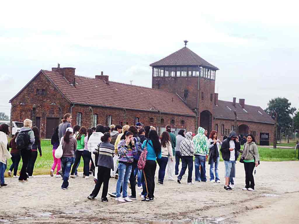 Exkurzia v koncentračnom tábore Osvienčim.